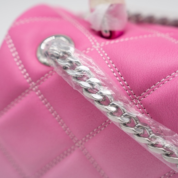 Marc Jacobs Shoulder Bag Dual Medium Chain Pink Ombre - Picture 9 of 11